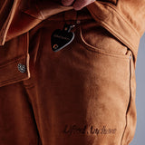 "McCallum" Synth Suede Pant
