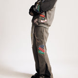 "Hunter" Flared Sweatpant (Shadow)