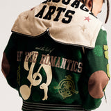 "Orwell" Letterman Jacket (Green)